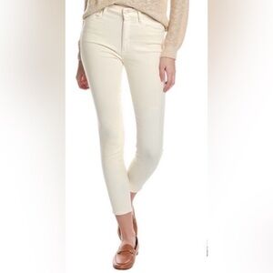 Mother High Waisted Looker jeans in the Whipping the Cream